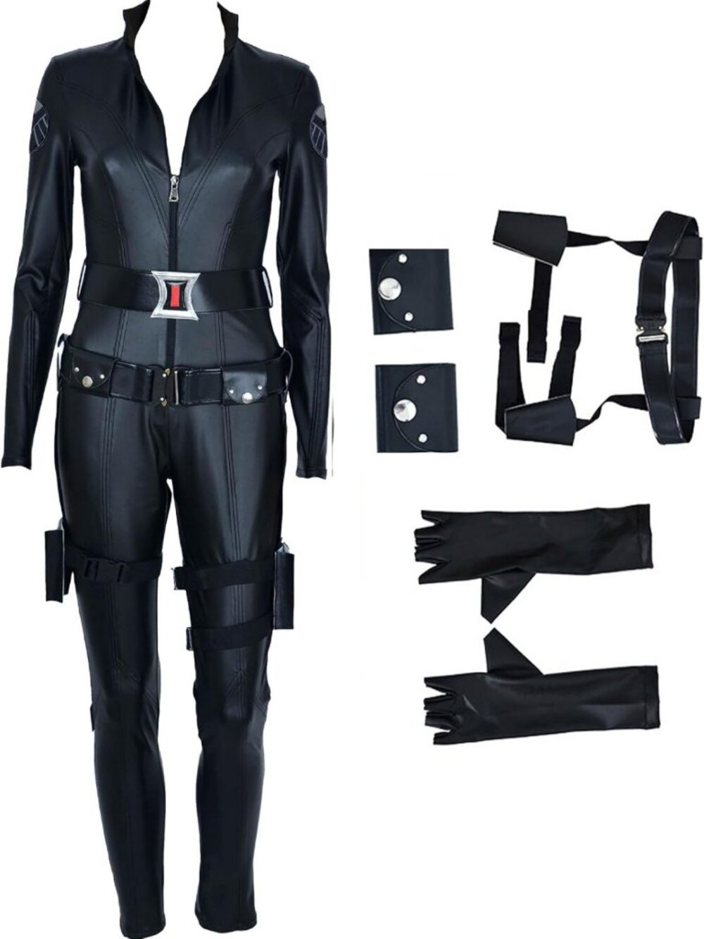 Women's Space Widow Cosplay Costume Bodysuit - Sci-Fi, Halloween, Party Outfit